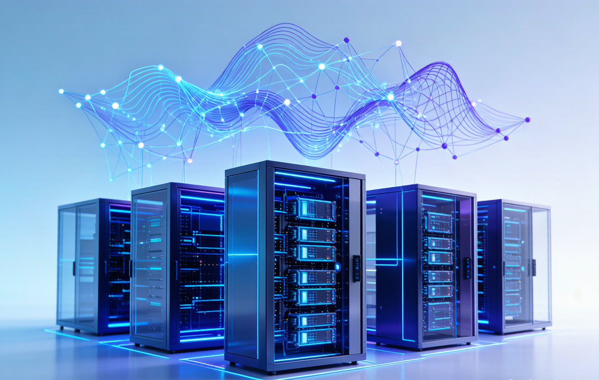 Integrated GPU compute cluster